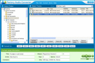 Factory Audio Converter screenshot